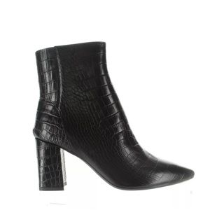 Aquatalia Womens Posey Black Boots